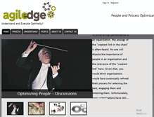 Tablet Screenshot of agiledge.com